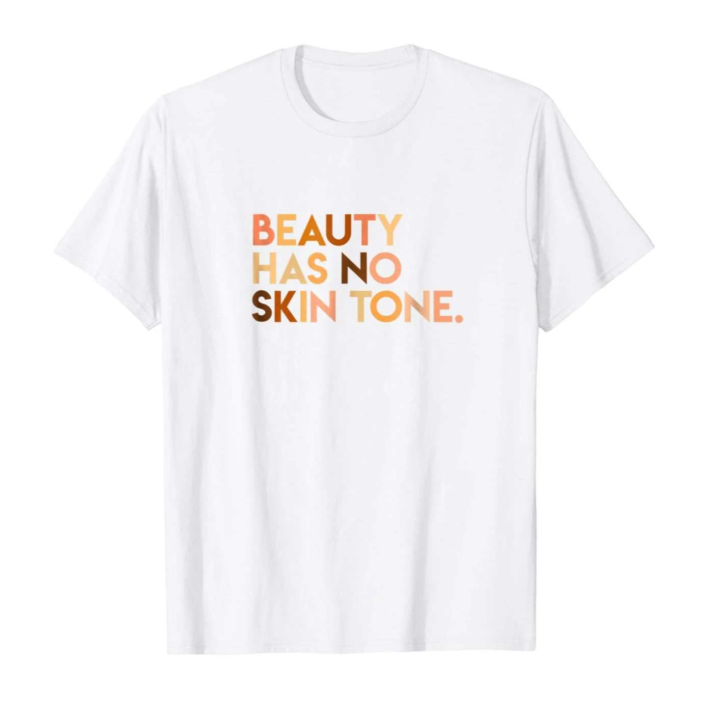 2019 Красота не имеет тон кожи рубашка меланин лозунг унисекс футболка для девочек