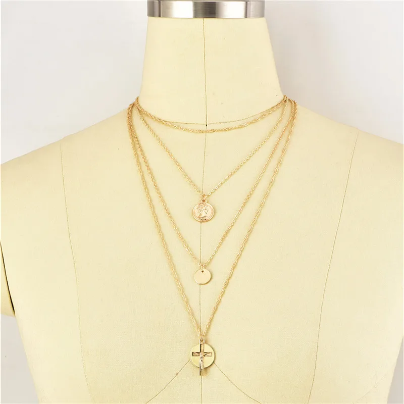 Женское многослойное ожерелье-чокер в стиле бохо | Украшения и аксессуары