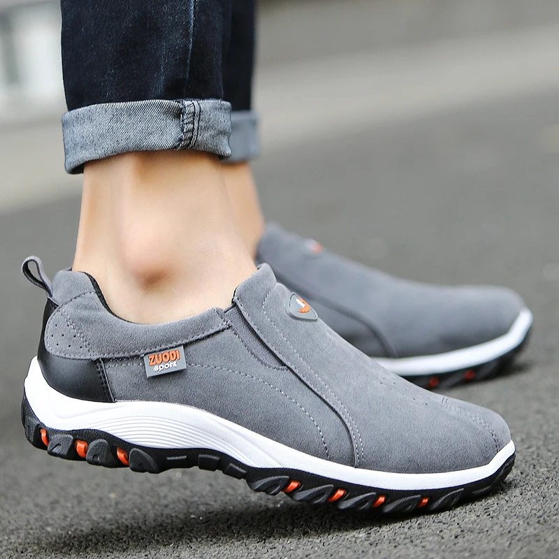 

2021 New Casual Shoes Men Sneakers Soft Outdoor Walking Shoes Loafers Men Comfortable Shoes Male Footwear Light Plus Size 48
