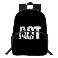 japan anime 3d printed attack on titan school bags girls cute backpack boys bookbag teens knapsack student rucksack gift