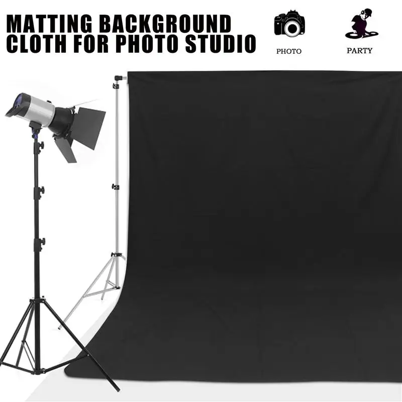 Studio Backdrop with 4PCS Backdrop Clips Washable Photography Backdrop