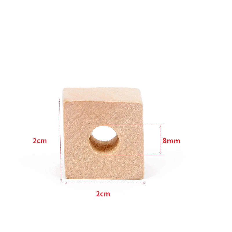 

Barwodo 8PCS Natural Wooden Pendants Women's Bracelet Necklace DIY Craft Pendants Wholesale Lots For Jewelry Making Loose Beads