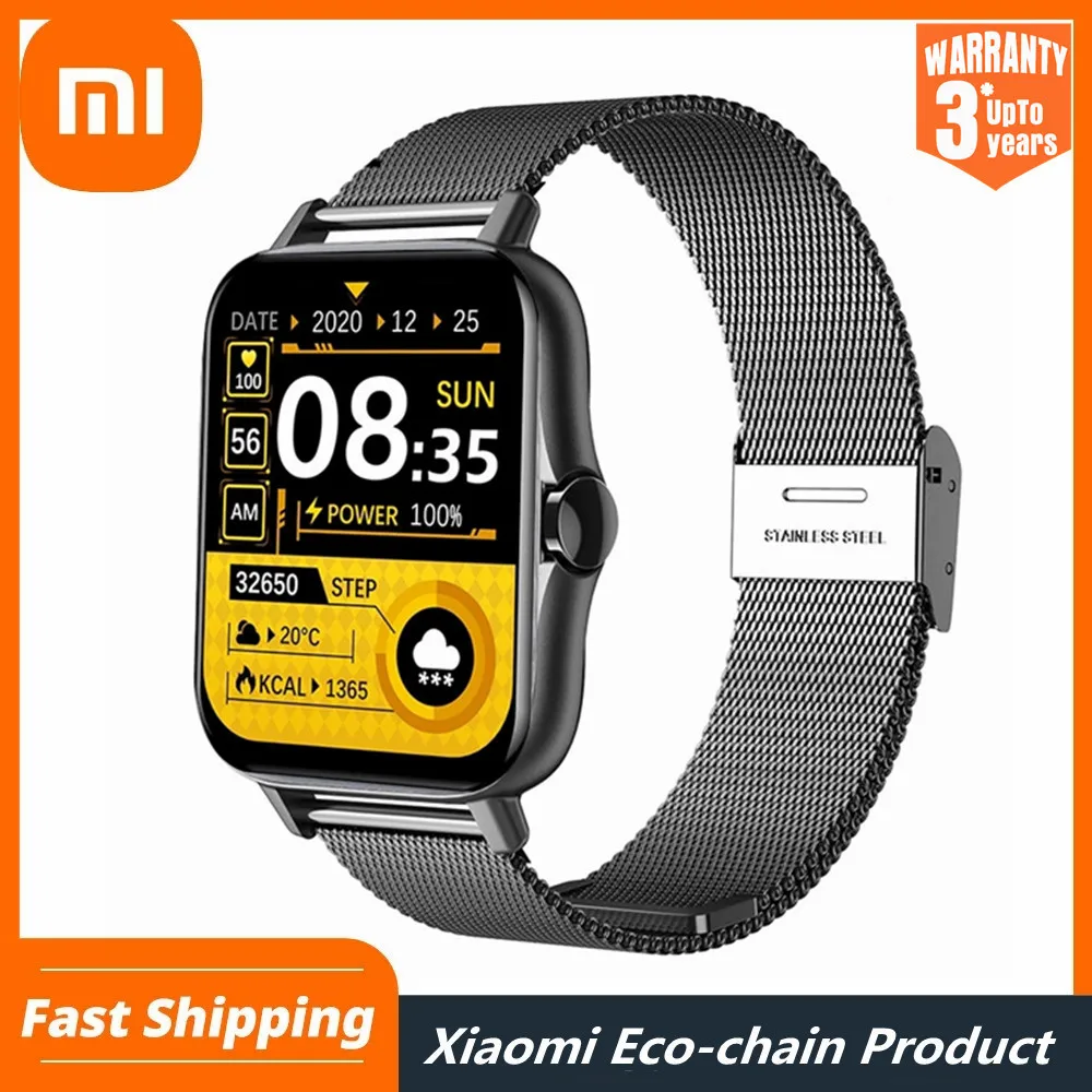 

Xiaomi Smartwatch 1.78inch Smart Watch for Men IP68 Waterproof Full Touch Smartwatch Women 2022 Fitness Tracker Men Watch
