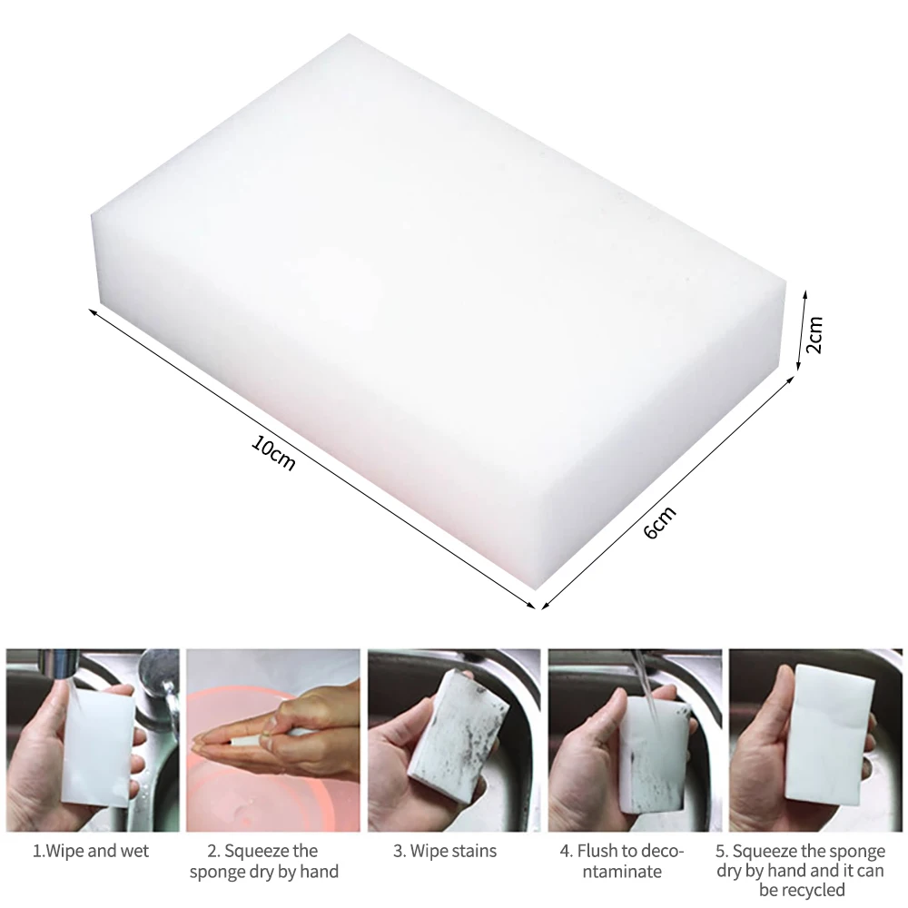 5/10 шт. меламиновые губки волшебная губка ластик меламиновая очищающая для кухни |