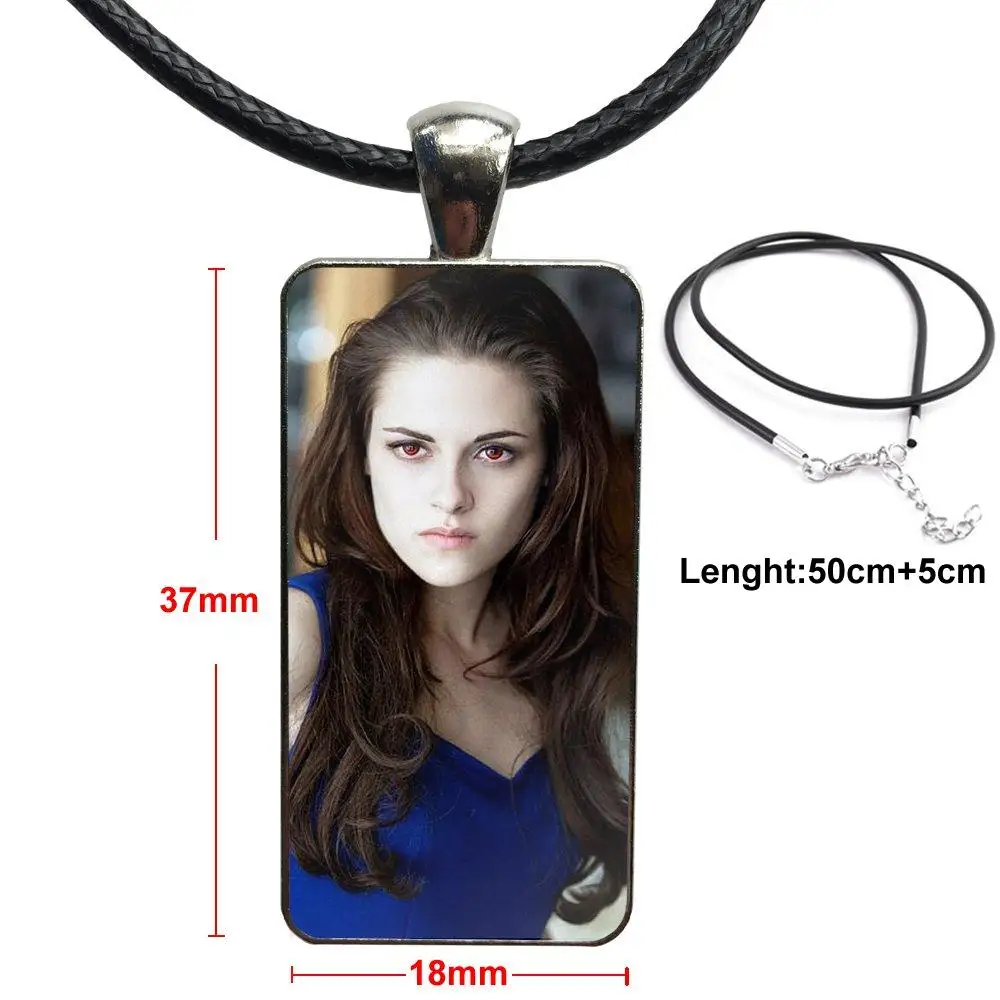 Женское вечернее ожерелье Bella In The Twilight Saga длинная цепочка прямоугольное