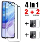 Защитное стекло 4 в 1 для Redmi Note 10, 10 Pro, 10S, 10T, 9, 9 Pro, 9S, 9T, 8, 8 Pro, 8T, Redmi 9A, 9AT, 9C, 8, 8A, 7, 7A