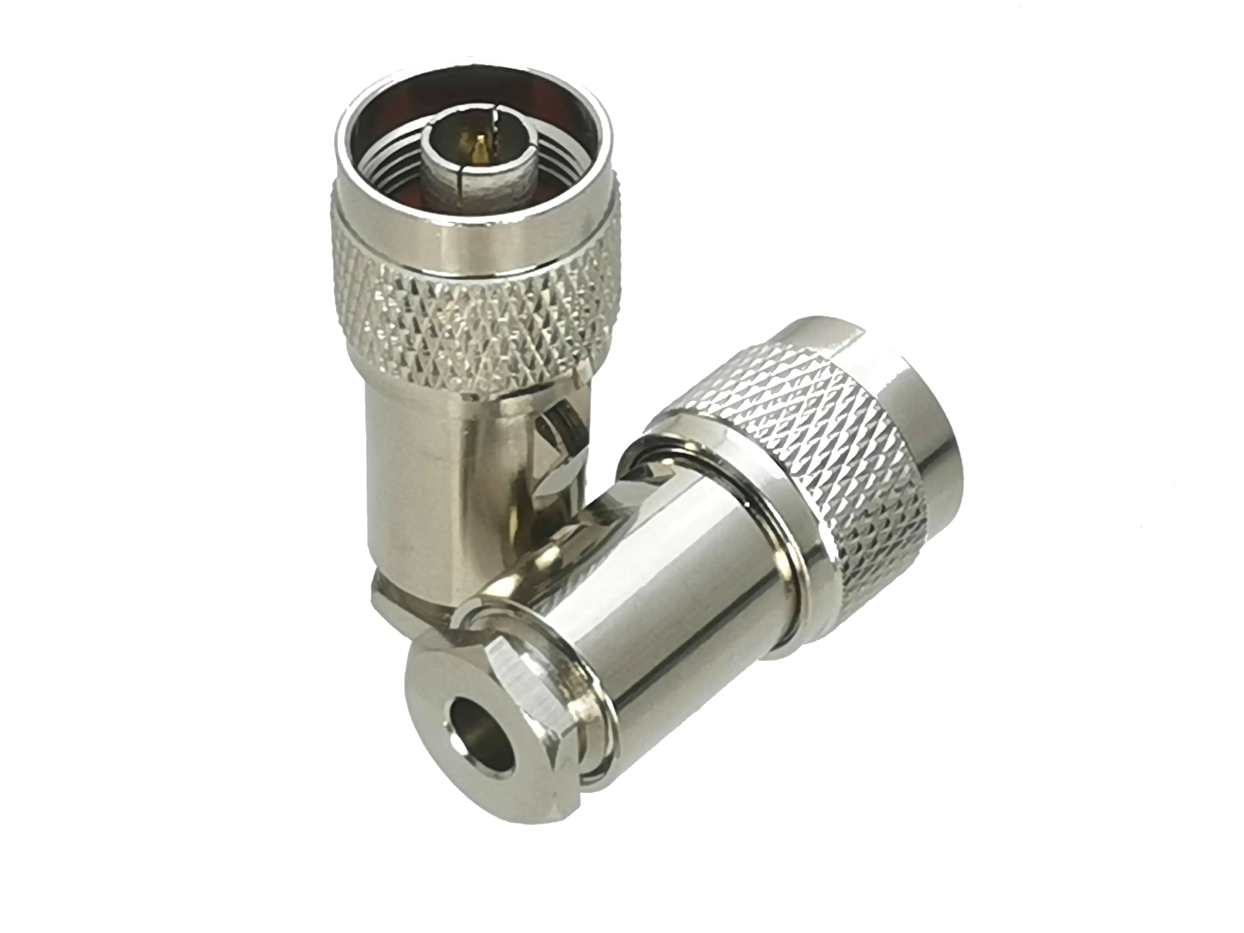 10 шт. Разъем N-образный зажим для RG58 RG142 / RG8X LMR240 RG5 RG6 RG8 LMR400 RF коаксиальный штекер и