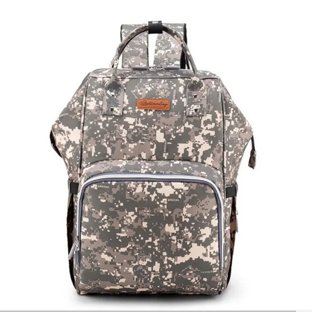 Camo with hooks Большие сумки для подгузников для мам, сумка для пеленания для мам, детский дорожный рюкзак, сумка для кормления, дропшиппинг, рюкзак для коляски для мам - Цвет: Camo with hooks