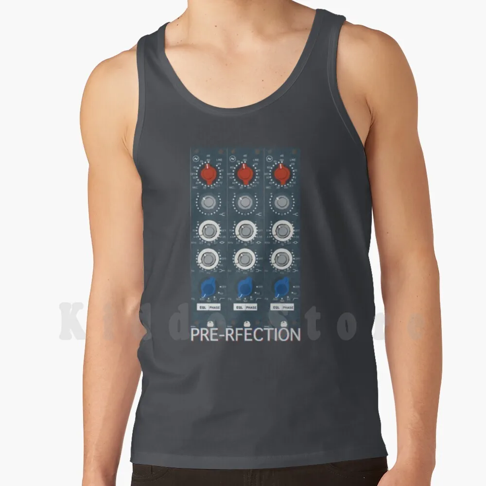 

Pre-Rfection Tank Tops Vest 100% Cotton Preamp Pre Pres Preamps Neve Ssl Api Sound Recording Mixing Sound Guy