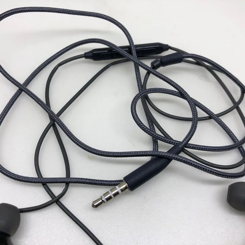 Наушники вкладыши Samsung Galaxy S10 Plus проводная гарнитура с микрофоном и регулировкой