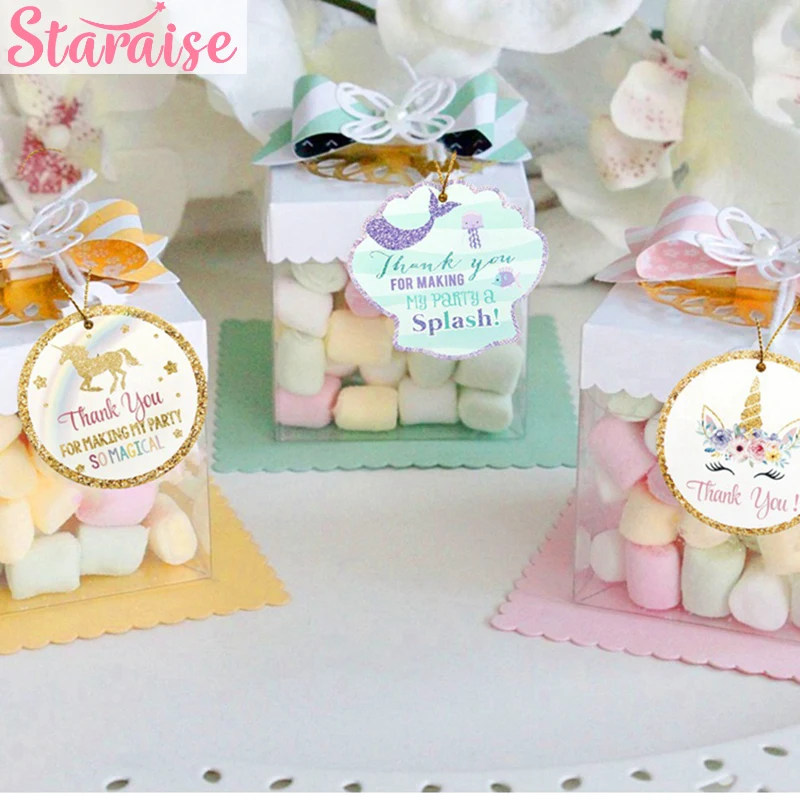 Staraise 12 шт. украшение для детского душа в виде слона конфетная наклейка на мешок