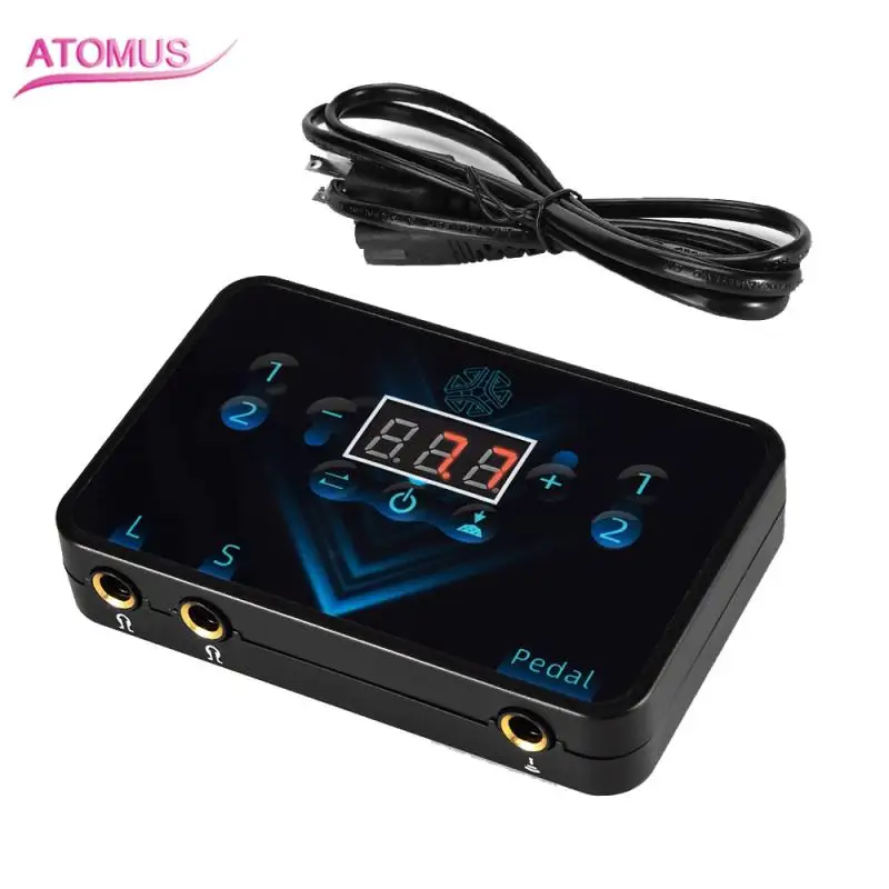 ATOMUS регулируемый синий светильник татуировки Питание Напряжение трансформатор