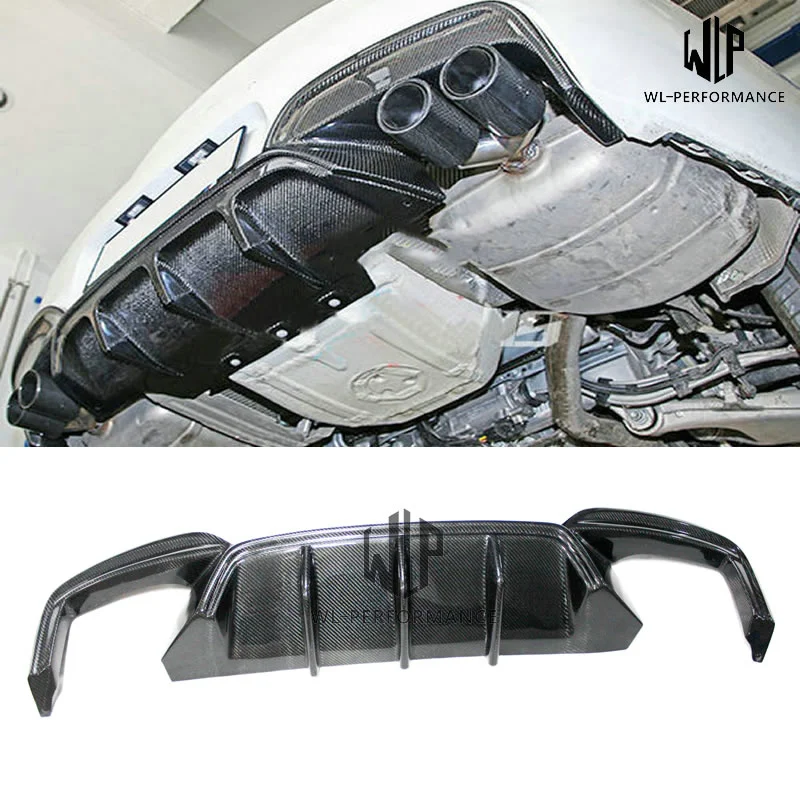 

6 series M6 High Quality Carbon Fiber Rear Lip Diffuser For BMW 6 Series Original M6 Car Body Kit 640i 650i 13-UP