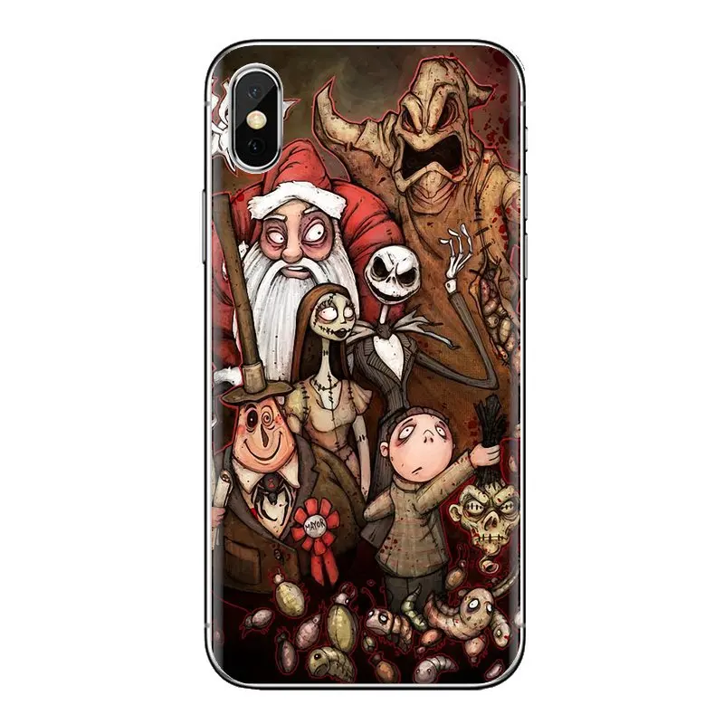 Мягкие прозрачные чехлы Tim Burton для samsung Galaxy S2 S3 S4 S5 MINI S6 S7 edge S8 S9 Plus Note 2 3 4 5 8 Coque Fundas |