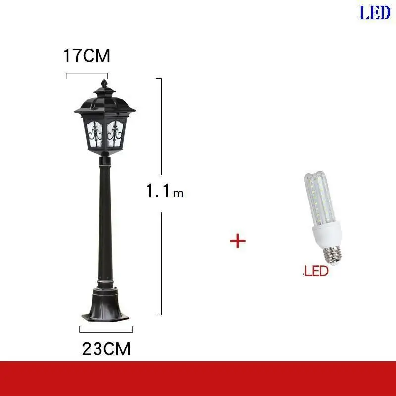 Da Esterno Tuinlamp квадратный Ogrodowe Eclairage уличный светильник внешний светодиодный
