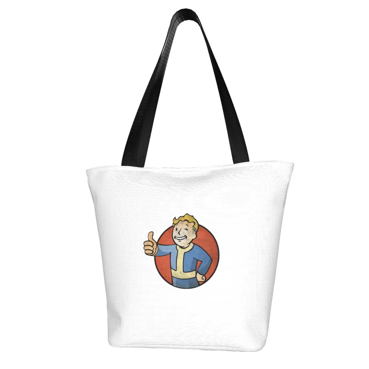 Fallout Polyester outdoor girl handbag, woman shopping bag, shoulder bag, canvas bag, gift bag