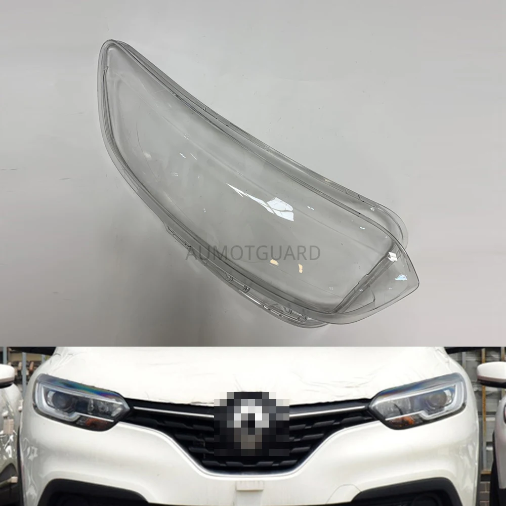 

Car Headlamp Lens For Renault Kadjar 2016 2017 Car Replacement Auto Shell ( Only Fit The LED Headlamp )
