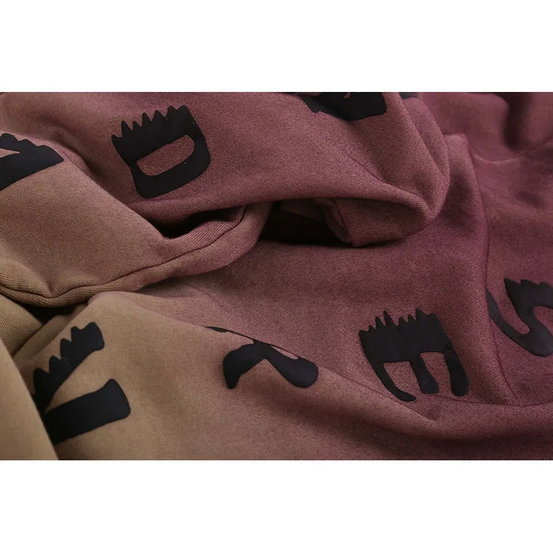 2020FW Kanye West Tie Dye спортивные брюки для мужчин и женщин осенне зимние флисовые SUNDAY