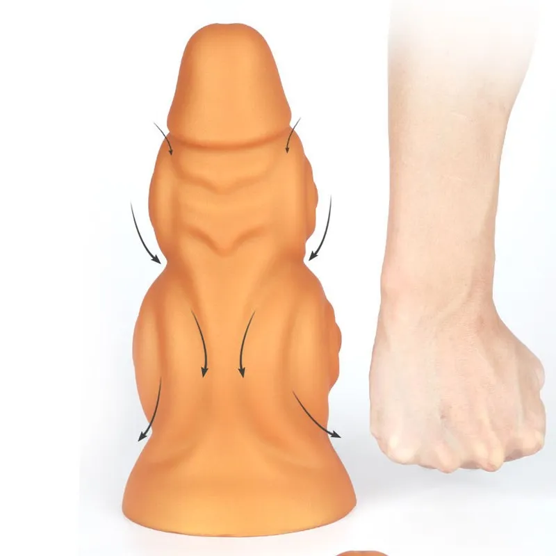 

Silicone Dildo Huge Anal Vaginal Stimulation Prostate Massager Ass Expansion Large Butt Plug Adult Erotic Sex Toys For Men Women