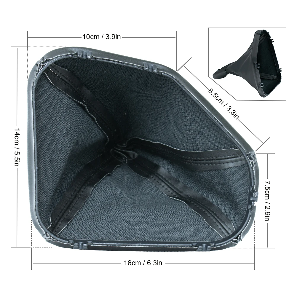 Ручная Ручка рычага переключения передач рычаг ручка воротник защитный чехол