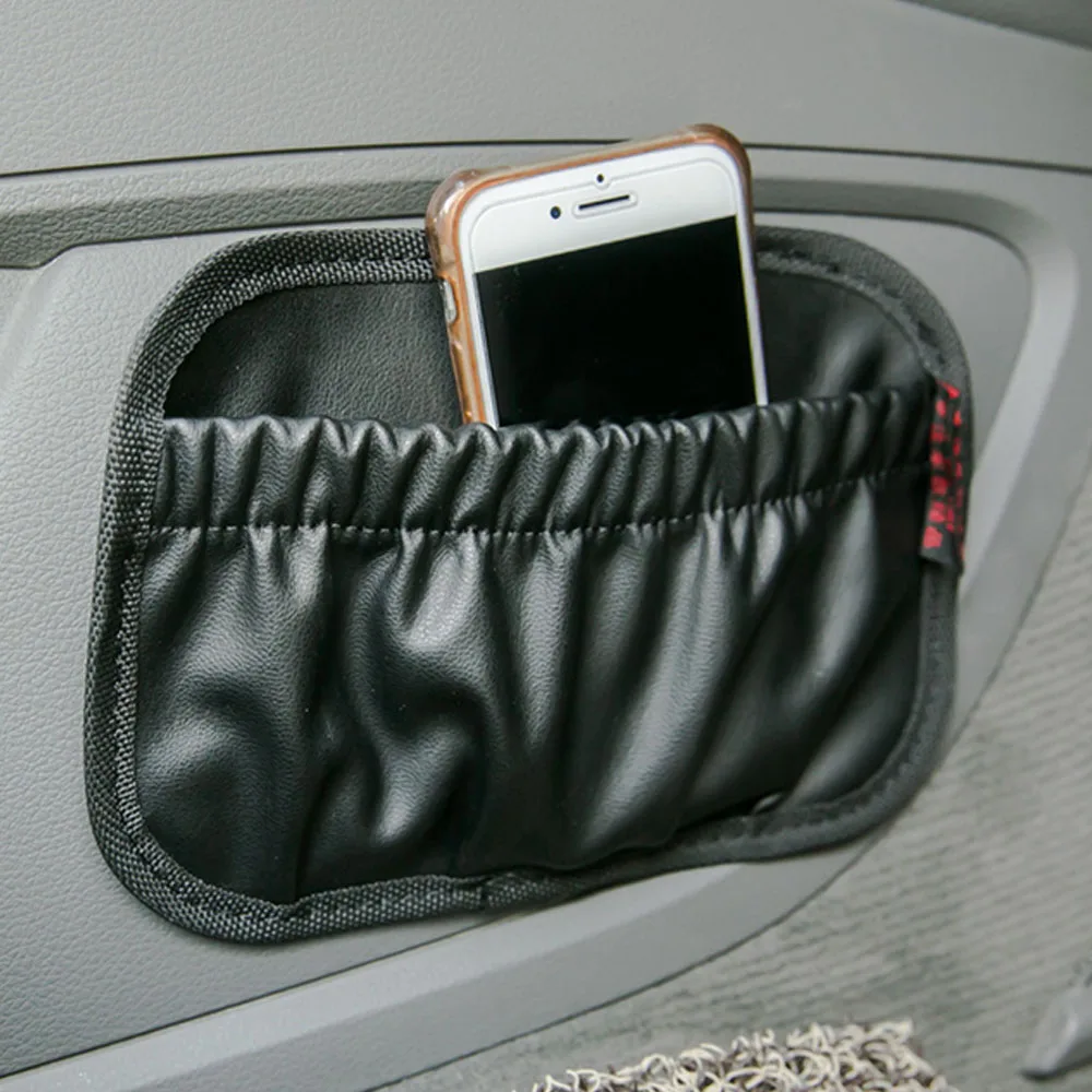 Автомобильный держатель кожаный сетчатый мешок Автомобильные Защитные покрытие