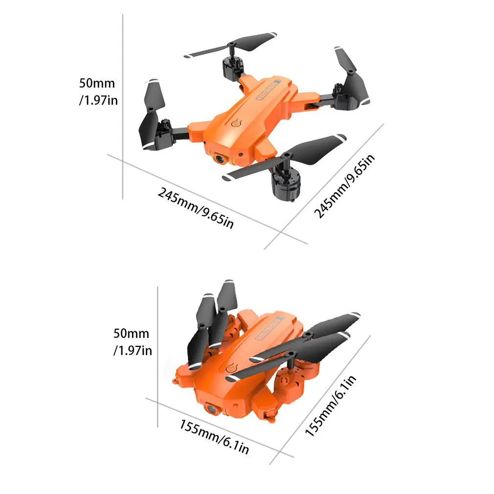 

H9 RC Folding 4K High Definition Aerial Drone 2.4G Air Pressure Altitude Setting 360 Degree Roll Fixed Point Surround
