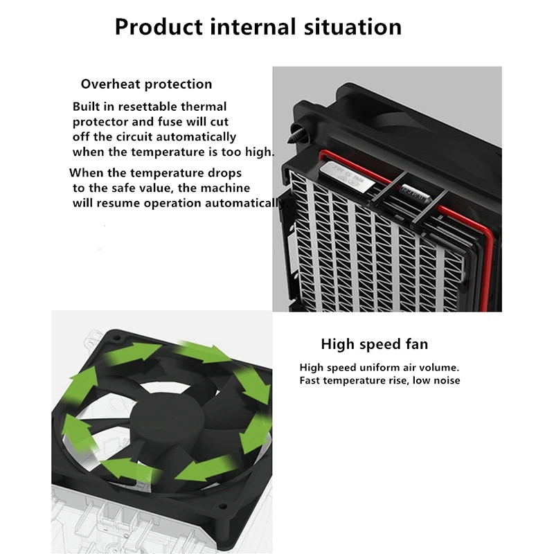 EAS-Cute Cartoon Penguin Appearance Desktop Heater Home Desk Surface with US plug | Бытовая техника