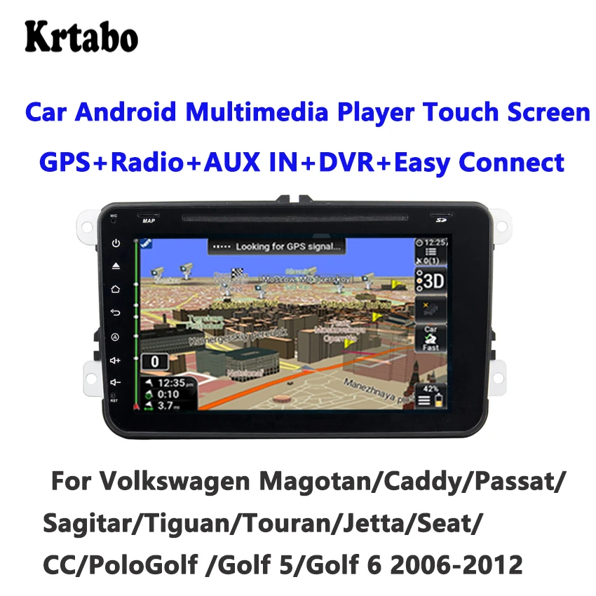 For Volkswagen Magotan/Polo/Golf /Golf 5/Golf 6 2006-2012 car smart Multifunction player support DVD | Автомобили и мотоциклы