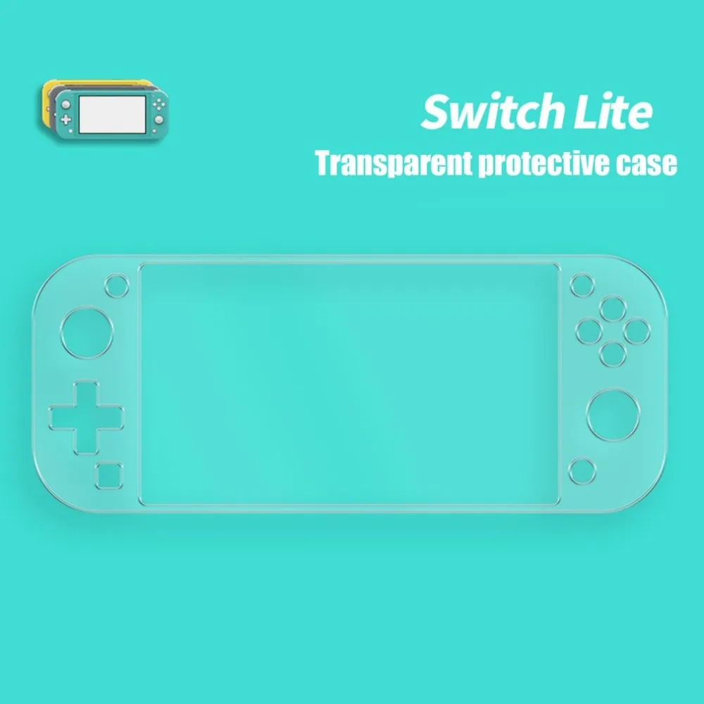Для Nintend переключатель Lite силиконовый защитный прозрачный чехол мини чехол с защитным закаленным Стекло Защитная пленка для экрана