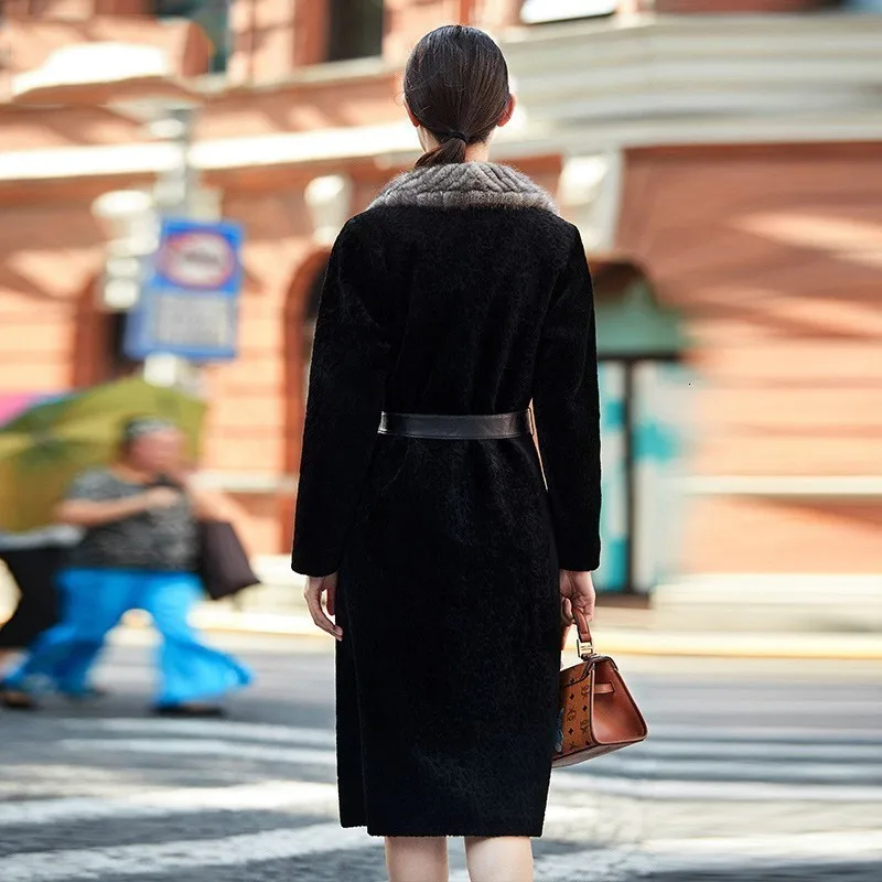Casacas Para Mujer Invierno 2020 Женское зимнее пальто с мехом толстое теплое длинное