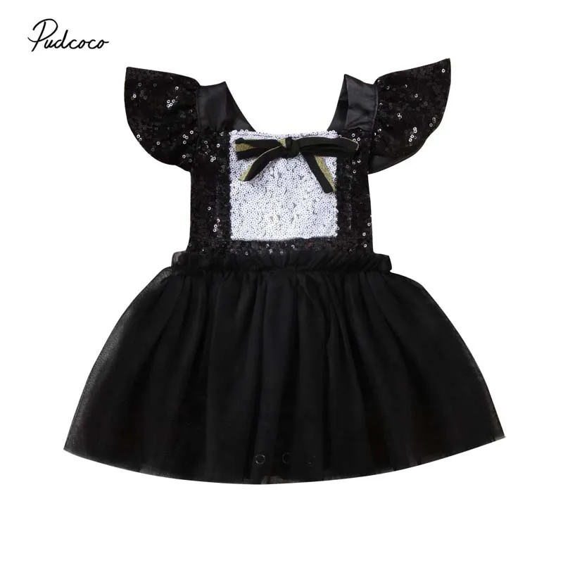 Летняя одежда для малышей 2020 платье пачка с бантом новорожденных девочек