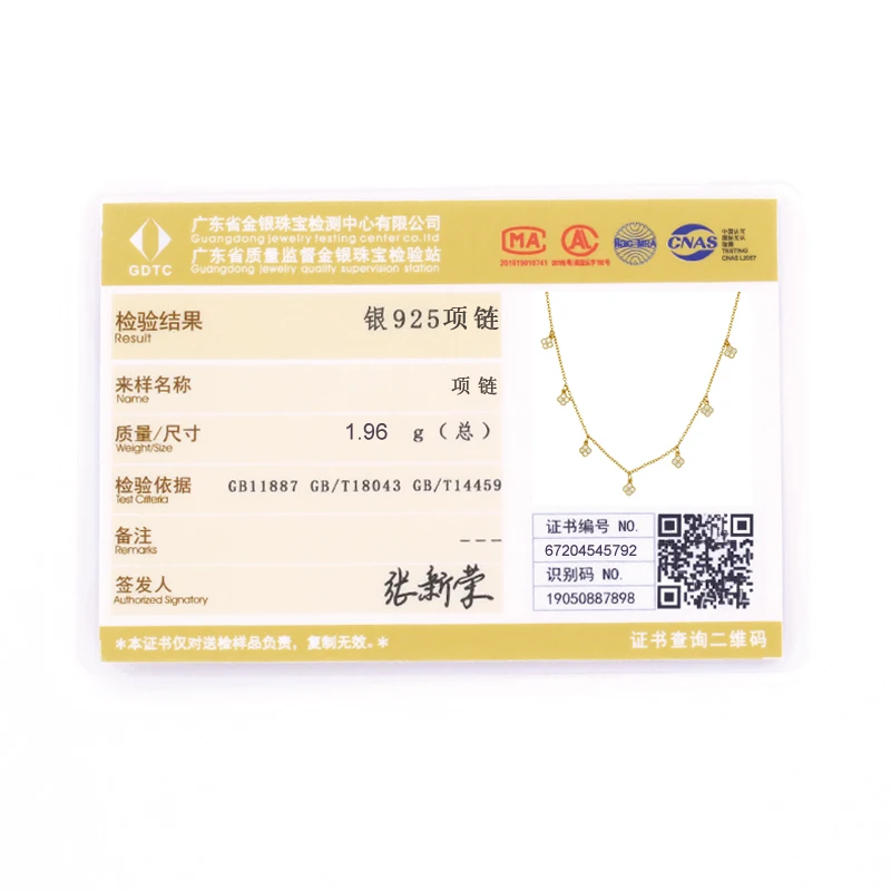 

AIDE Korean INS Geometric Zircon Pendant Necklace For Women Valentine Wedding Party Chain Choker Silver 925 Jewelry Collares