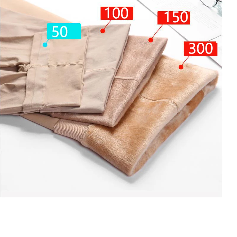 Manoswe женские осенне-зимние теплые высокоэластичные флисовые леггинсы брюки с