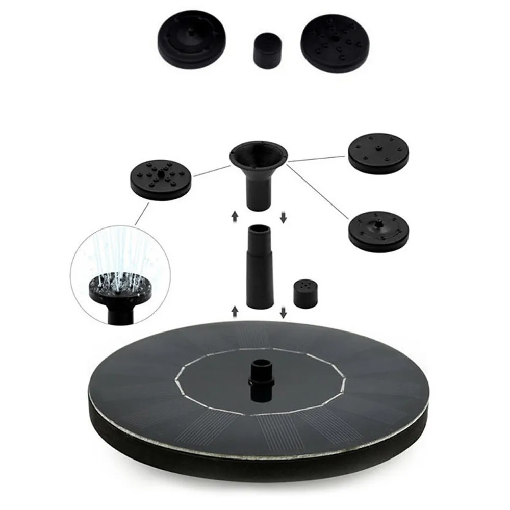 Солнечная энергия распылитель фонтан насос энергосберегающие растения Полив