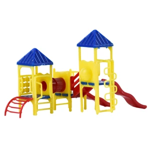 Новый 1:150 масштабное оборудование для игровых площадок Модель поезда Макет железнодорожное здание