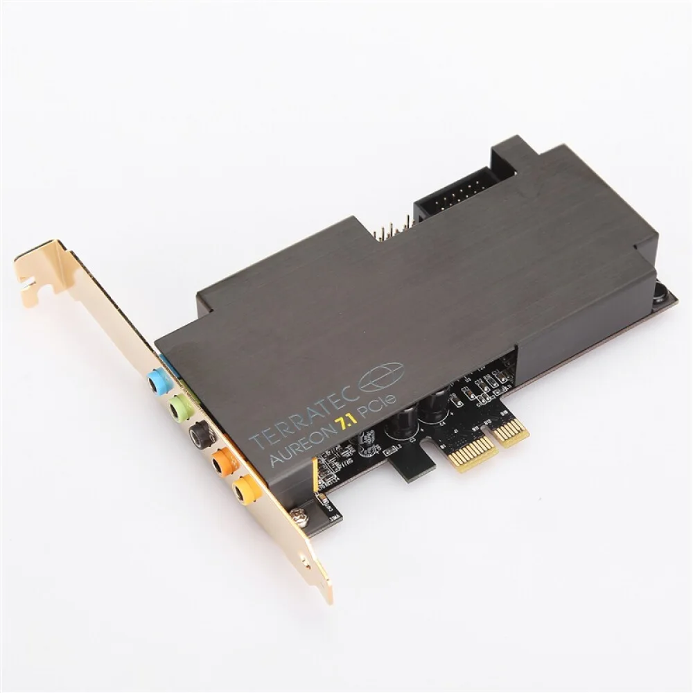 Звуковая карта TerraTec Aureon 7 1 PCI E с функцией прослушивания/записи подходит для