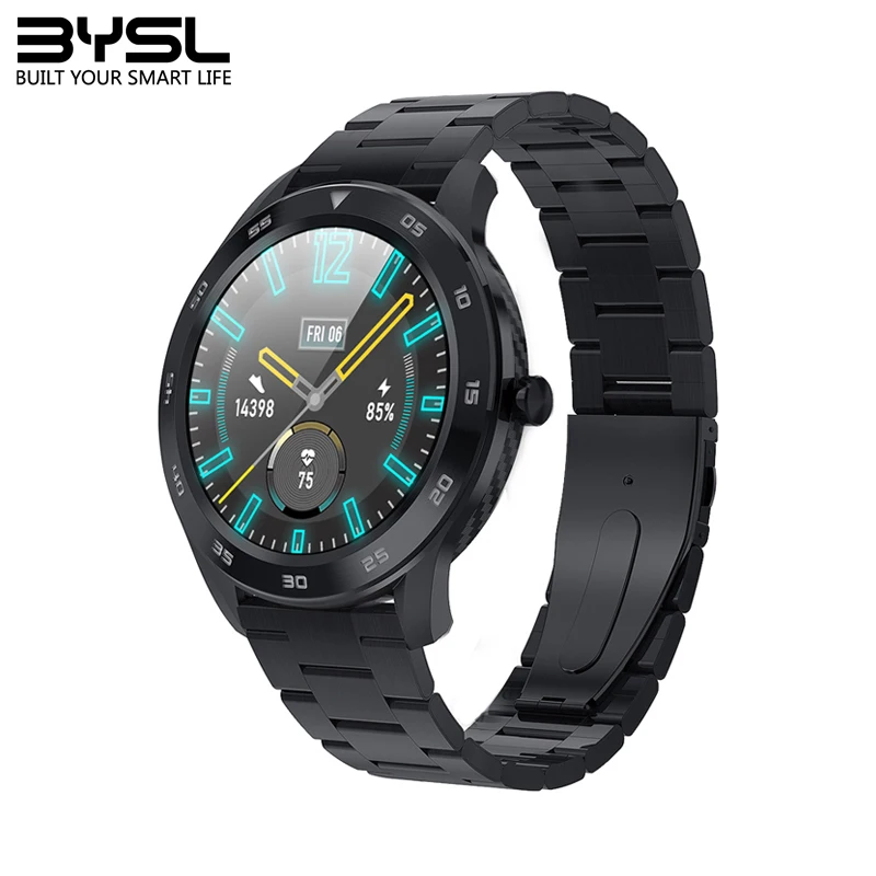 

BYSL класса люкс DT98 Смарт-часы IP68 Водонепроницаемый Фитнес трекер монитор сердечного ритма вызовов через Bluetooth ECG + PPG вариабельности сердечно...