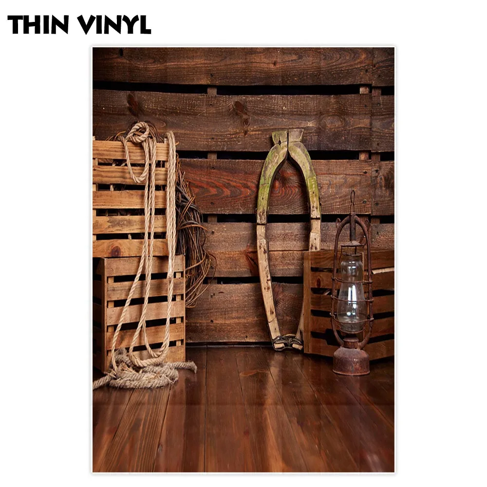 Фотофон Allenjoy для фотостудии Осенние складские конструкции фермы деревянный пол