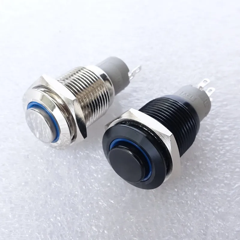 WEILIANG аудио переключатель из нержавеющей стали с самоблокировкой лампы|switch with