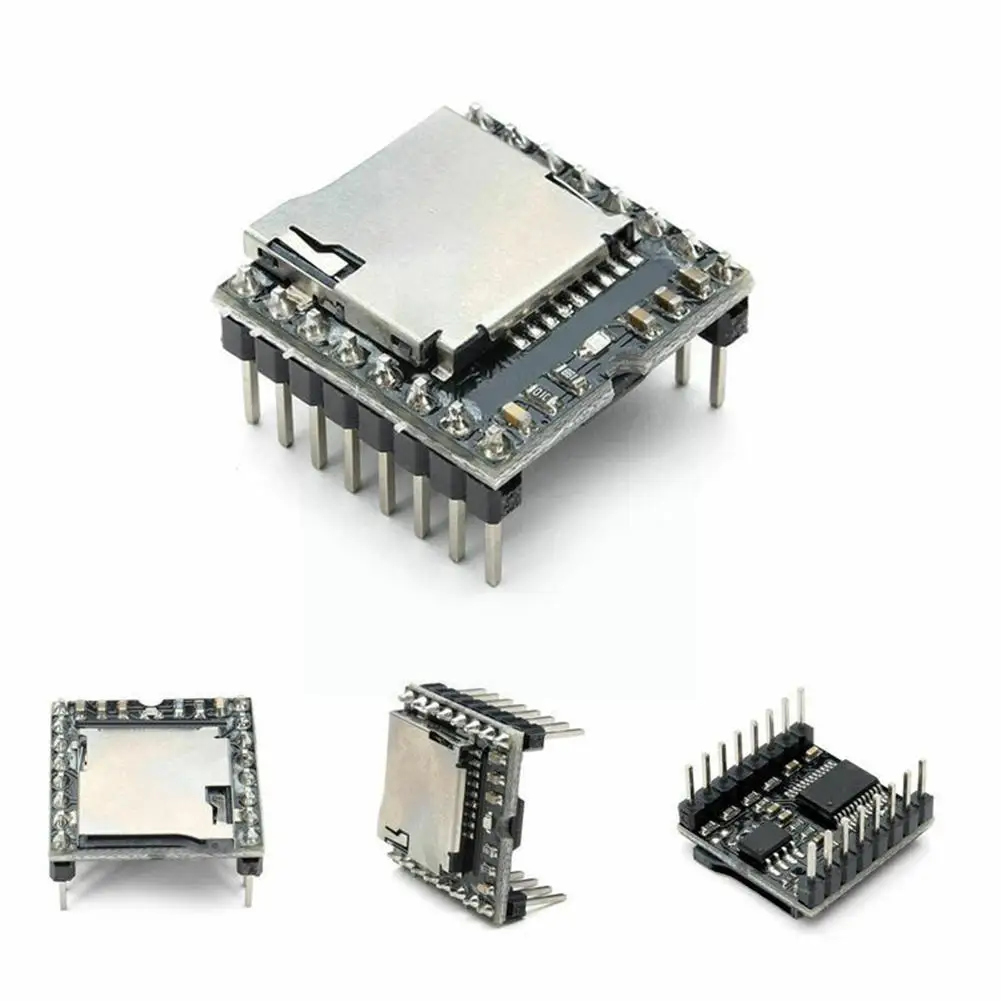 

Mini-YX520D DF Player Mini MP3 Player Module TF Card Disk for Arduino Board I/O Play DF AD U Decoder Player Port Audio Seri O5I4