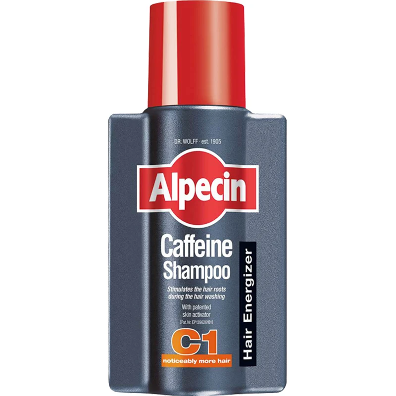 Германия Alpecin C1 кофеин шампунь для мужчин 75 мл выпадения волос