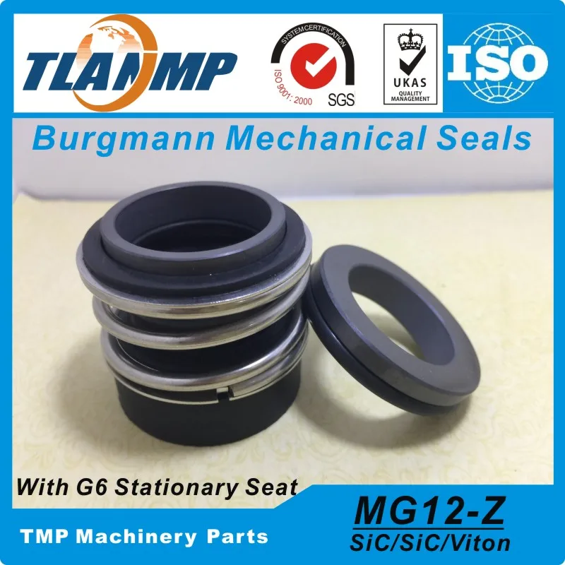 MG12/95-Z MG12-95/G6 Burgmann резиновые Bellow TLANMP механические уплотнения для насосов с G6