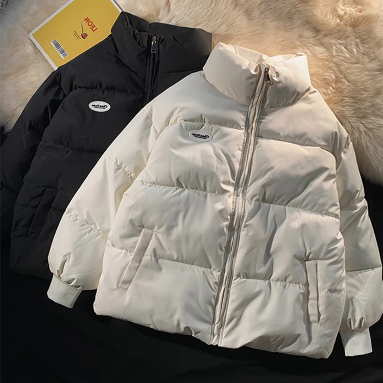 

2021 Winter New Fashion Korean Loose Thickened Warm Versatile Slim Short Zipper Cardigan Long Sleeve Cotton Jacket