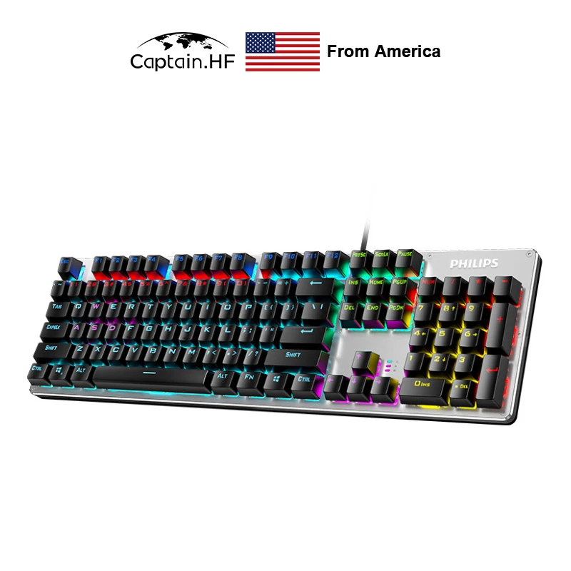 US Captain Высокопроизводительная Механическая Проводная Игровая Клавиатура