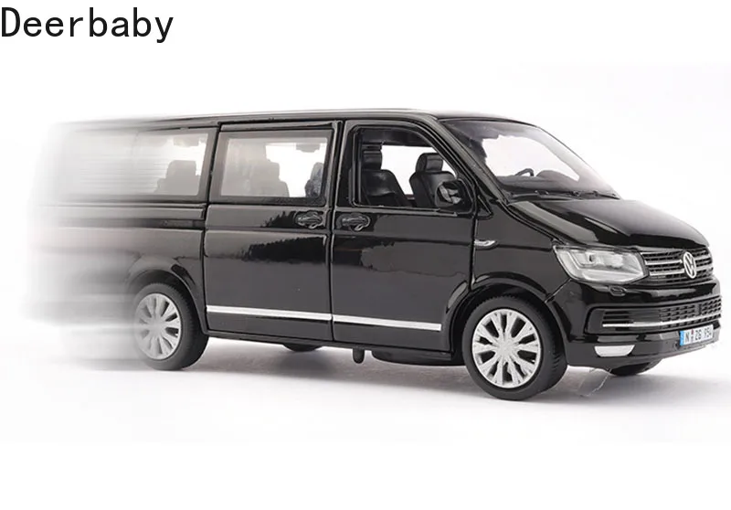 

Модель автомобиля из сплава, 1/32 в коробке, мультифургон T6 MPV, для хлеба, бизнеса, литья под давлением, для мальчиков, игрушки для детей, подарк...