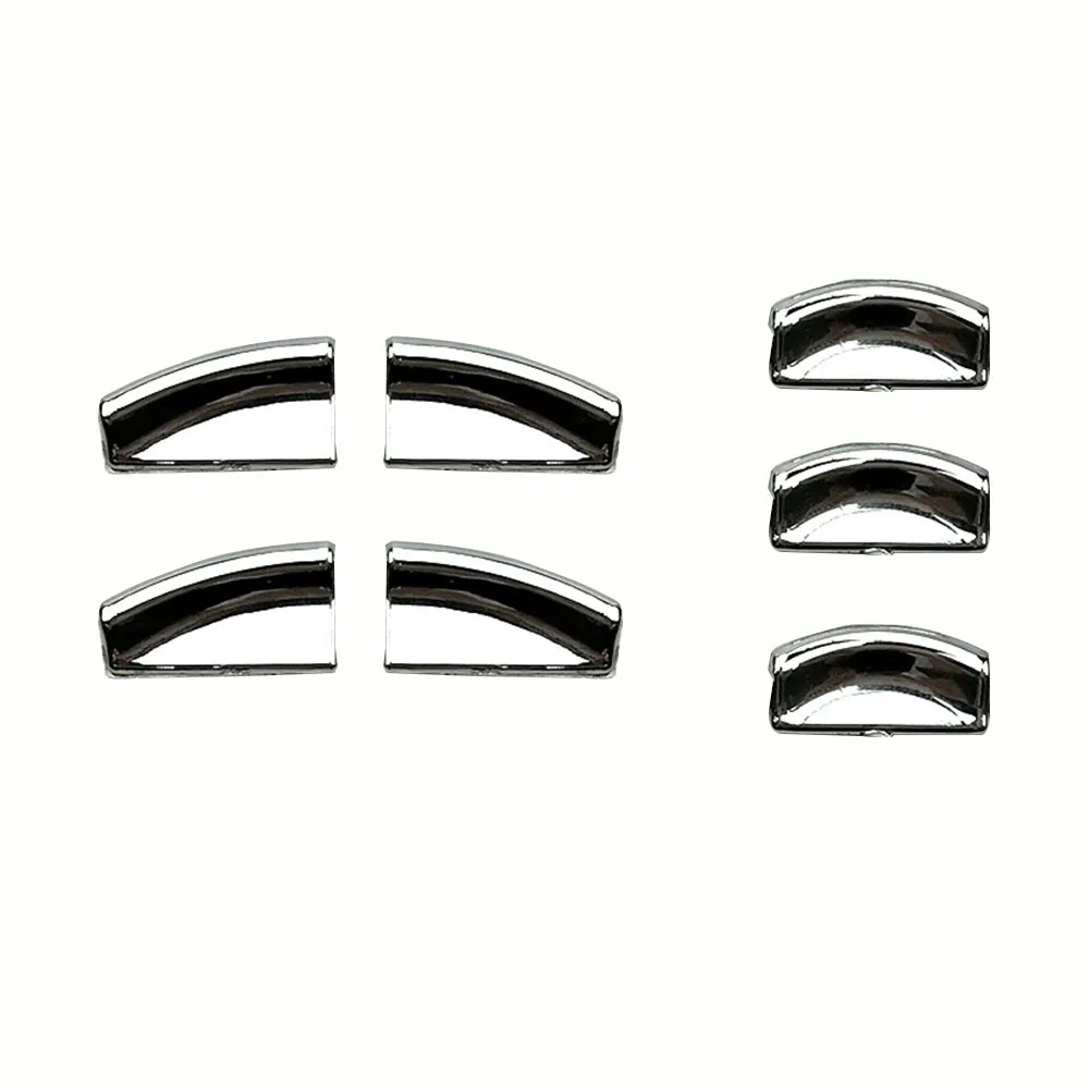 Наклейки на кнопки подъема хромированная накладка ABS для Mercedes Benz E W212 C W204 GLK X204 ML GL