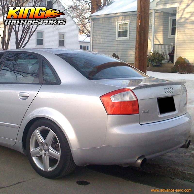 Подходит для 2002 2005 Audi A4 B6 Sedan Abt Style # Ly7G окрашенный спойлер багажника|spoiler audi a4 b6|spoiler