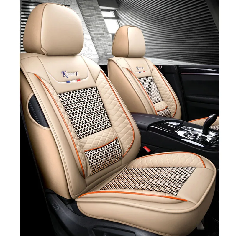 Кожаный чехол на сиденье автомобиля для kia sportage 2011 2015 rio 3 4 carens carnival cerato ceed optima k5 k3