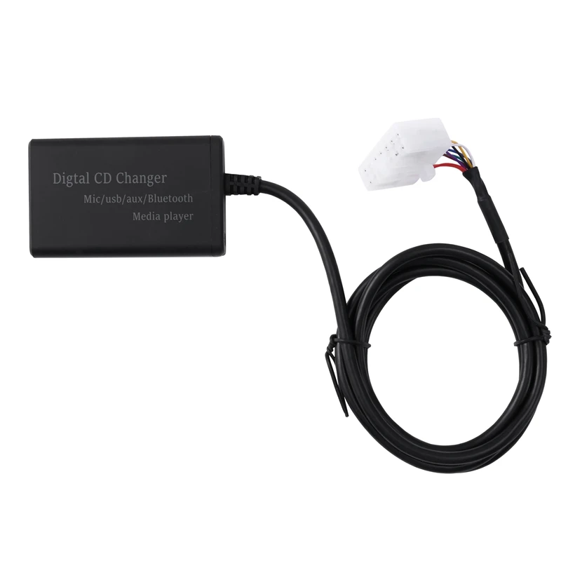 USB AUX Bluetooth Car Digital Music CD Changer Adapter for Toyota (5+7)Pin Camry Corolla Lexus RAV4 Yaris | Автомобили и