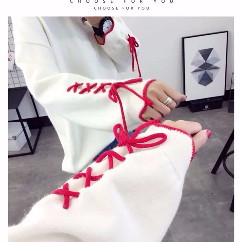 

Small Fresh Women Loose Korean Version Of The Short Paragraph Autumn And Winter 2021 New Wild Outside Wearing Sweater Winter